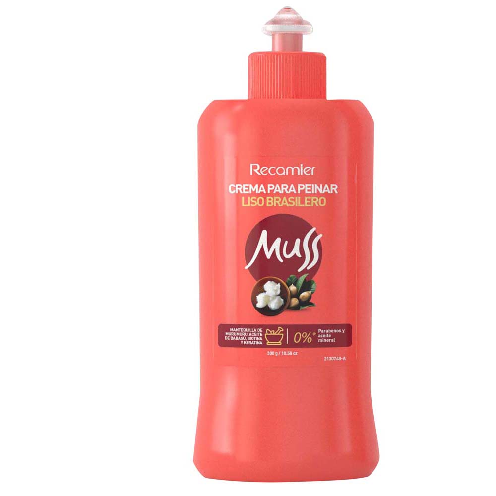 Crema Para Peinar Muss Liso Brasilero 300Ml | SuperBooM
